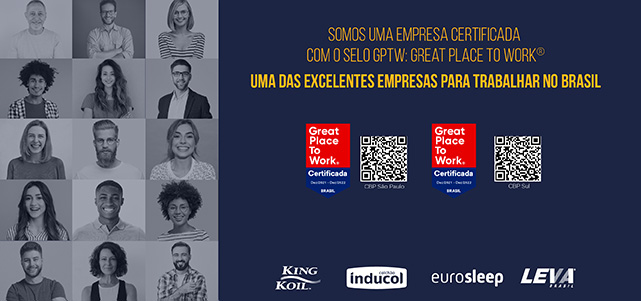 Somos una empresa certificada con el sello GPTW: Great Place to Work®